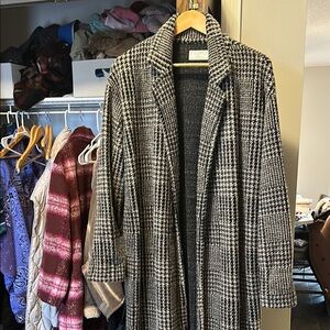 Z Supply Houndstooth Coatigan